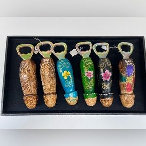 Wholesale Lot Wood Bali Bottle Opener.